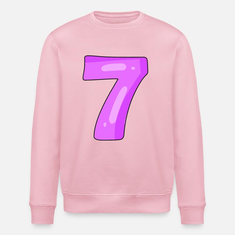 7 lila - Stanley/Stella Unisex Bio-Sweatshirt ROLLER - Hellrosa