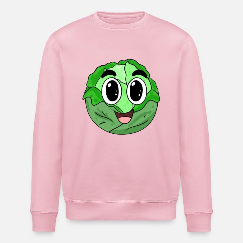 Süßer Kohl - Stanley/Stella Unisex Bio-Sweatshirt ROLLER - Hellrosa