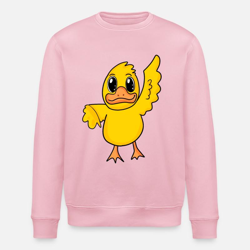 Ente - Stanley/Stella Unisex Bio-Sweatshirt ROLLER - Hellrosa