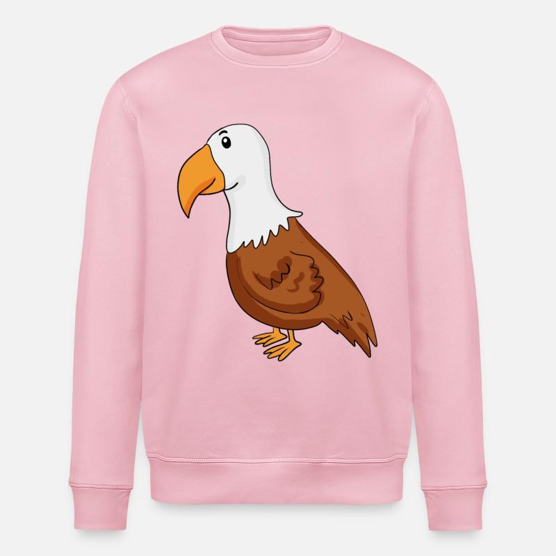 Adler - Stanley/Stella Unisex Bio-Sweatshirt ROLLER - Hellrosa