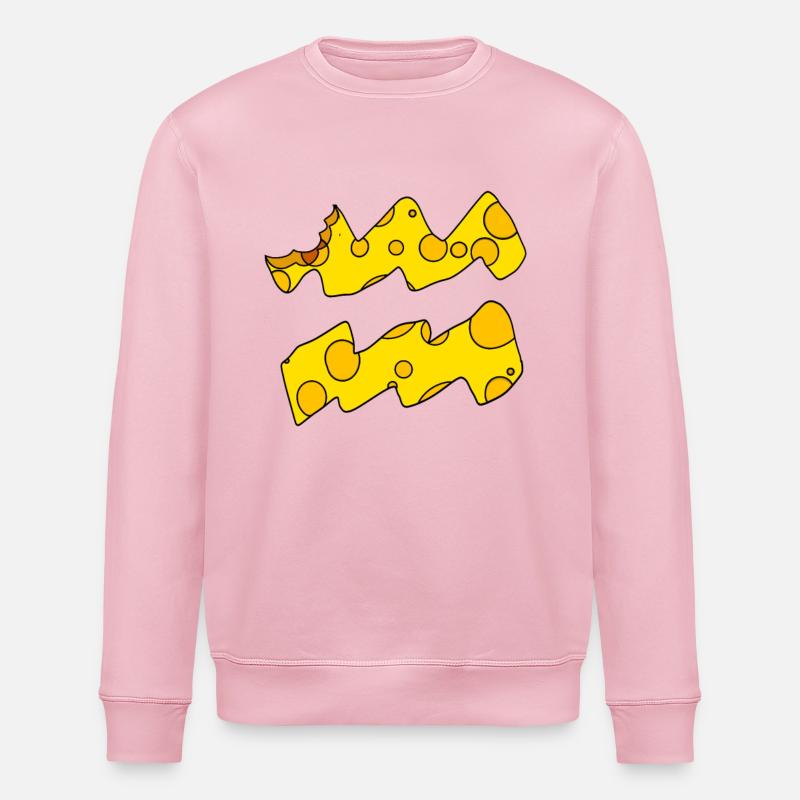 Sternzeichen Wassermann - Stanley/Stella Unisex Bio-Sweatshirt ROLLER - Hellrosa