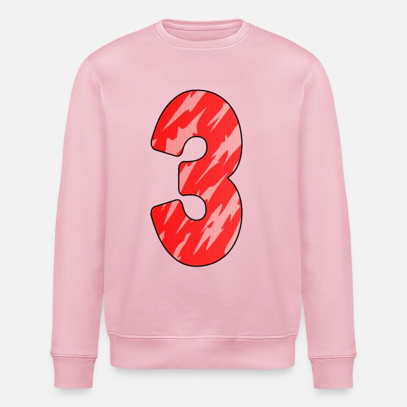 3 - Stanley/Stella ROLLER Unisex Organic Sweatshirt - cotton pink