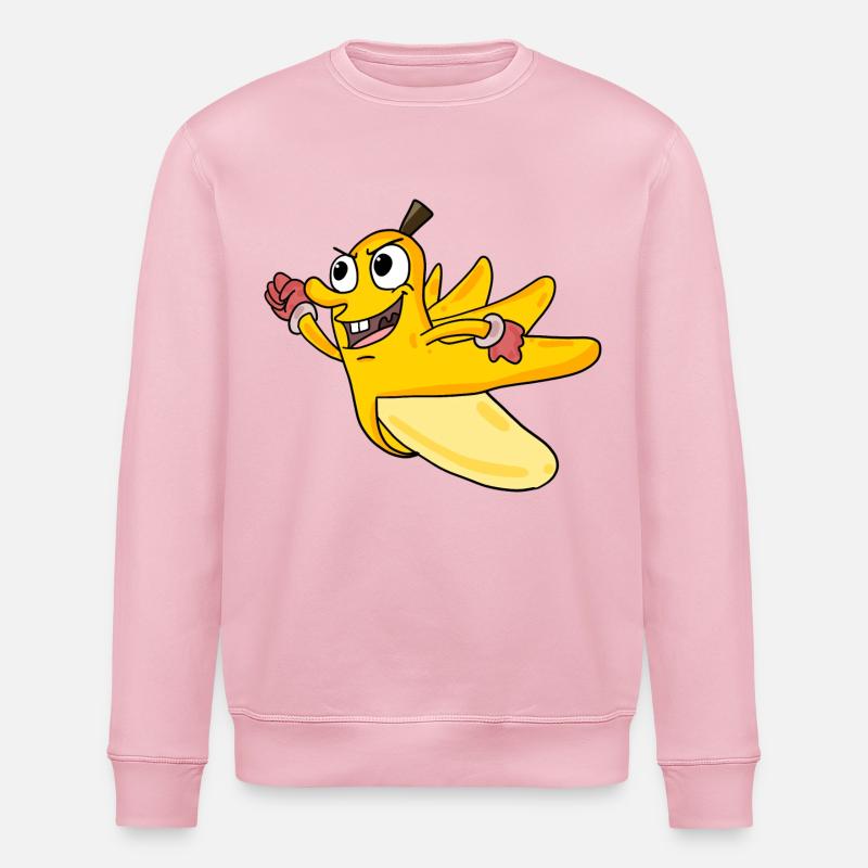 Banane - Stanley/Stella Unisex Bio-Sweatshirt ROLLER - Hellrosa
