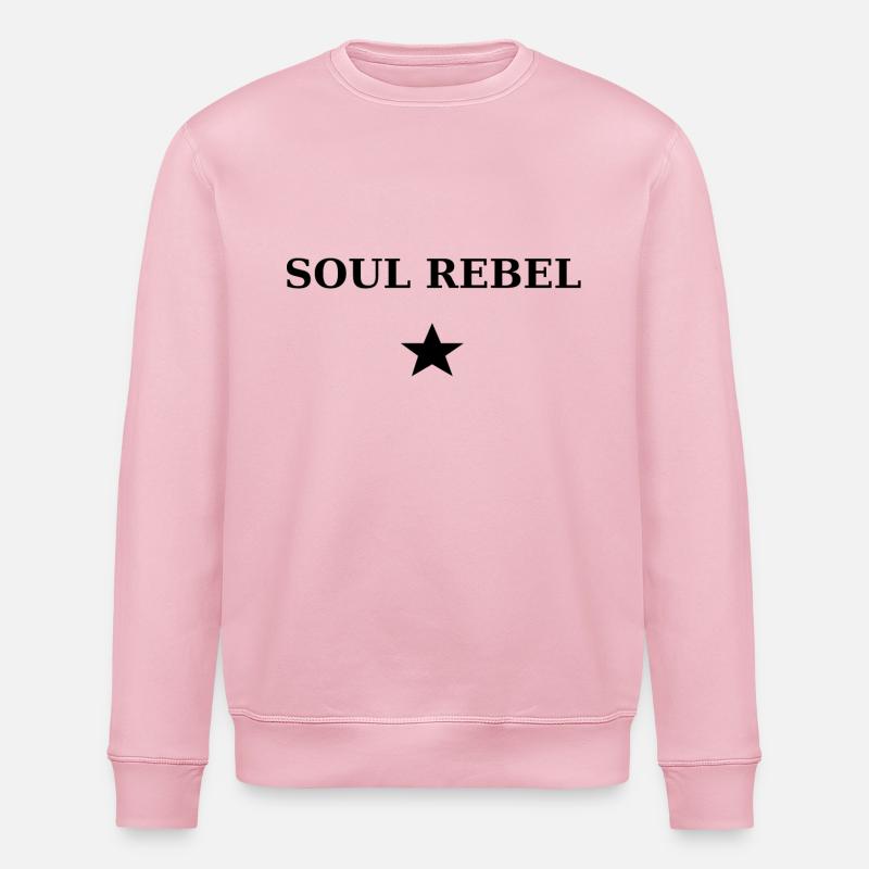 Seele Rebellen - Stanley/Stella Unisex Bio-Sweatshirt ROLLER - Hellrosa