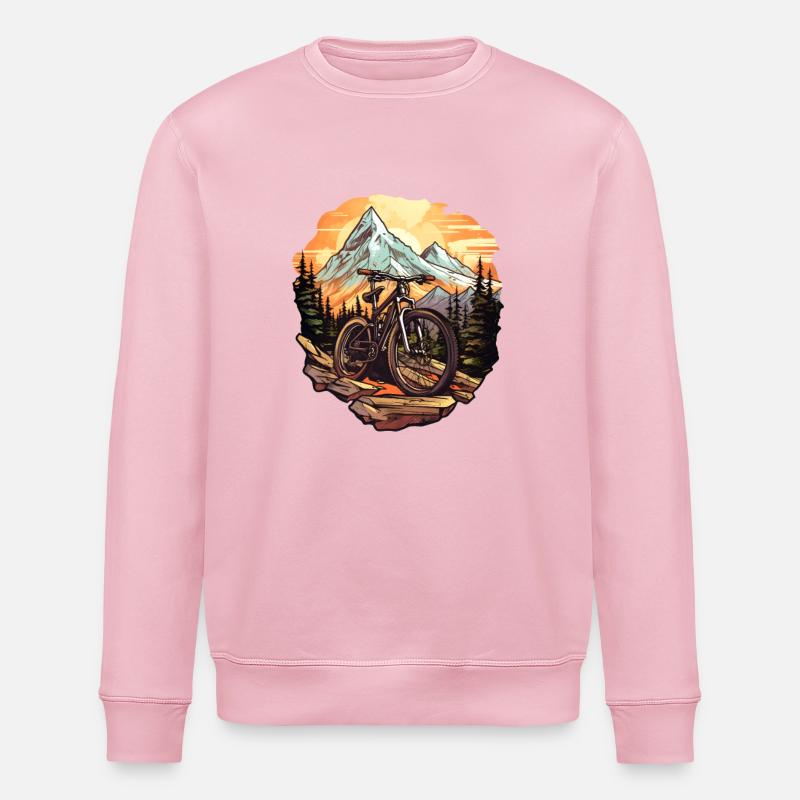 VTT - Sweat bio ROLLER Stanley/Stella Unisexe - rose pâle