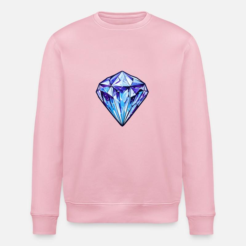 Diamant - Stanley/Stella Unisex Bio-Sweatshirt ROLLER - Hellrosa