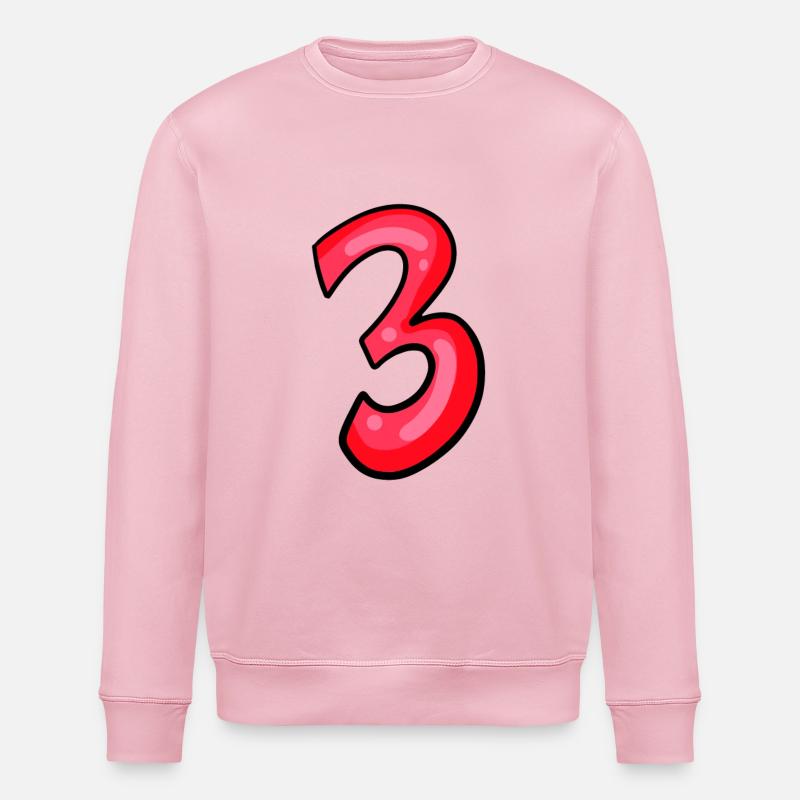 3 - Stanley/Stella Unisex Bio-Sweatshirt ROLLER - Hellrosa