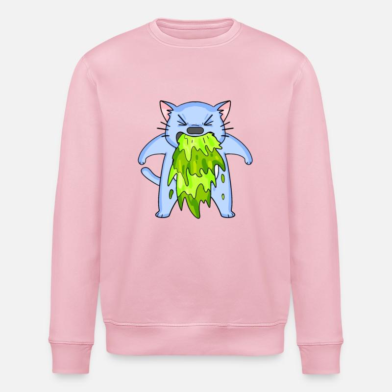 Erbrechen - Stanley/Stella Unisex Bio-Sweatshirt ROLLER - Hellrosa