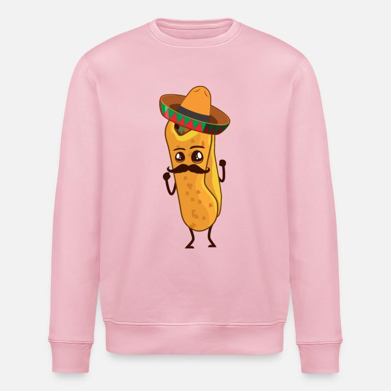 Burrito - Sweat bio ROLLER Stanley/Stella Unisexe - rose pâle