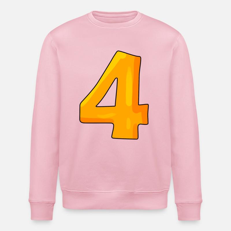 4 - Stanley/Stella Unisex Bio-Sweatshirt ROLLER - Hellrosa