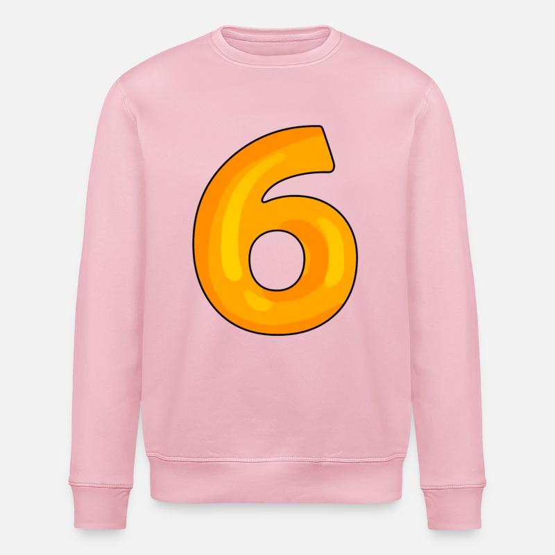 6 - Sweat bio ROLLER Stanley/Stella Unisexe - rose pâle