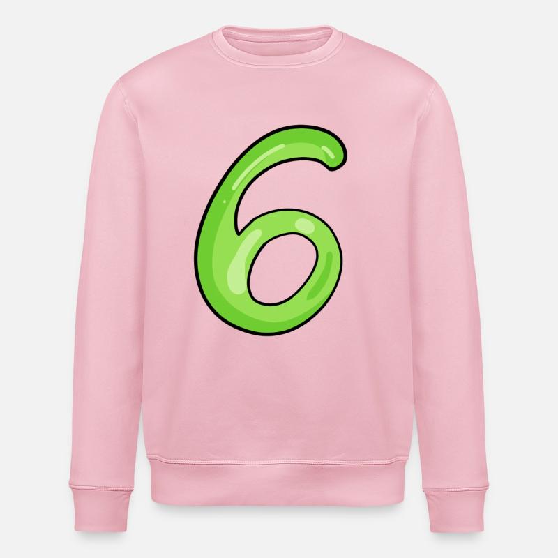 6 - Stanley/Stella ROLLER Unisex Organic Sweatshirt - cotton pink