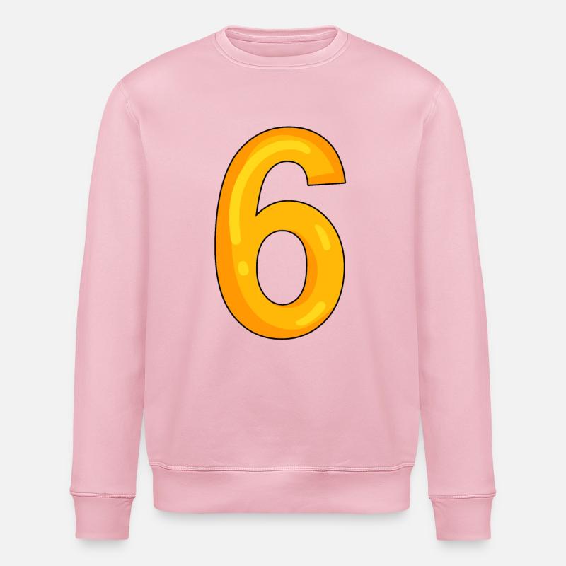 6 - Sweat bio ROLLER Stanley/Stella Unisexe - rose pâle