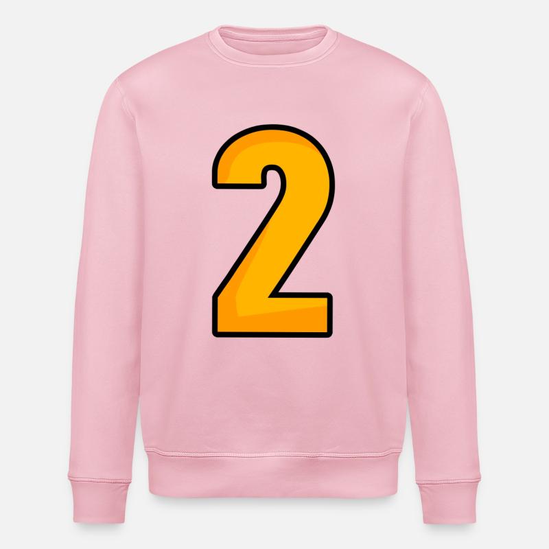 Zwei - Stanley/Stella Unisex Bio-Sweatshirt ROLLER - Hellrosa