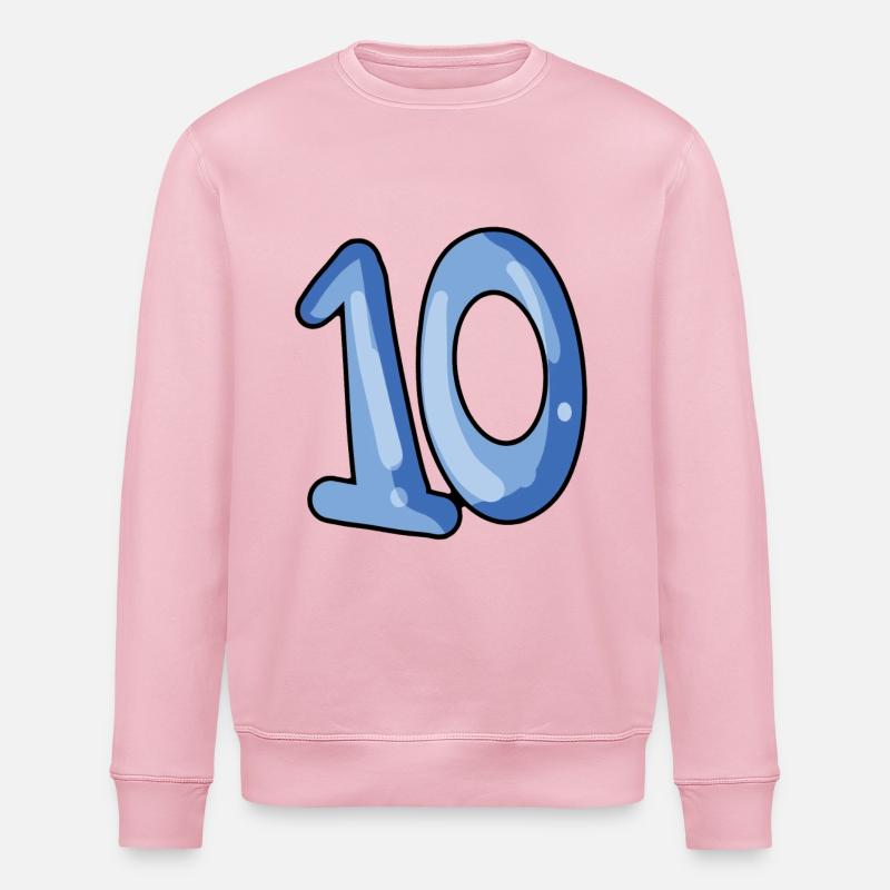 10 - Stanley/Stella Unisex Bio-Sweatshirt ROLLER - Hellrosa