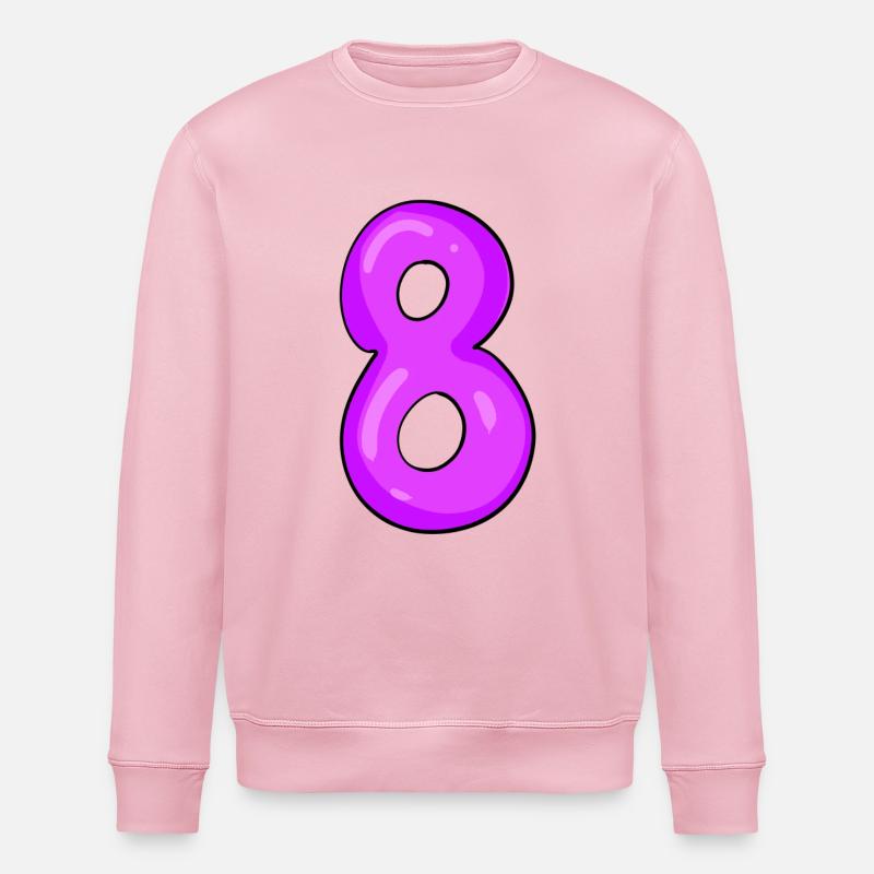 8 - Stanley/Stella Unisex Bio-Sweatshirt ROLLER - Hellrosa