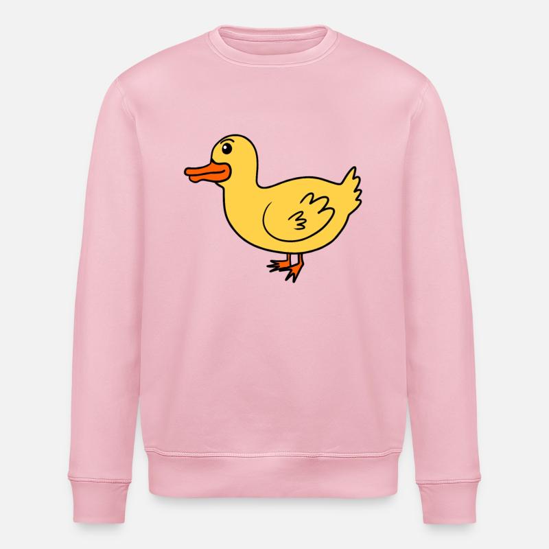 Canard - Sweat bio ROLLER Stanley/Stella Unisexe - rose pâle