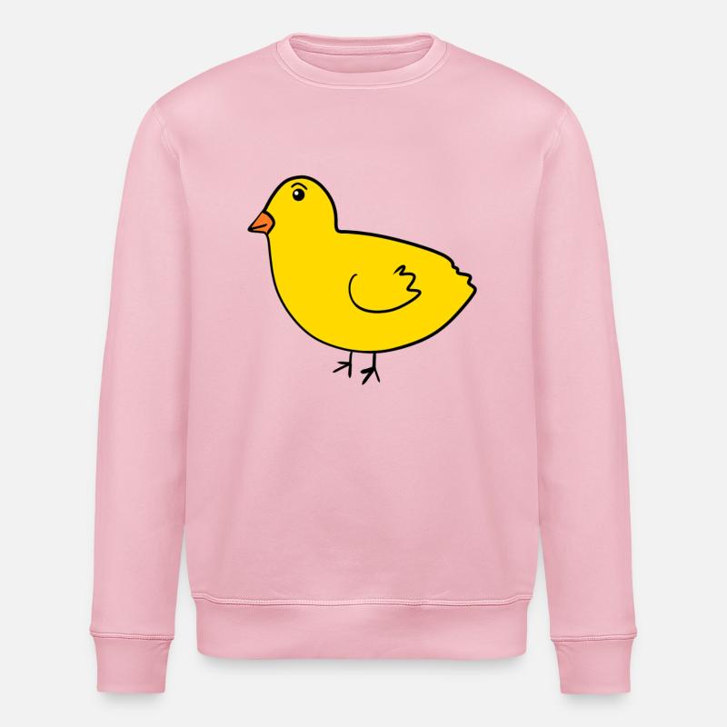 Küken - Stanley/Stella Unisex Bio-Sweatshirt ROLLER - Hellrosa