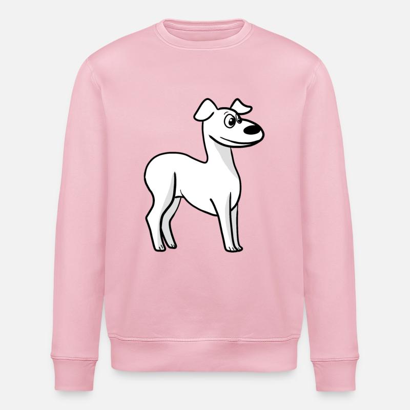 Whippet - Sweat bio ROLLER Stanley/Stella Unisexe - rose pâle