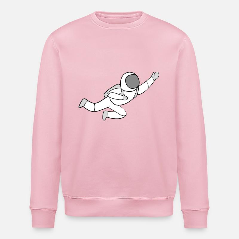 Astronaut - Stanley/Stella Unisex Bio-Sweatshirt ROLLER - Hellrosa