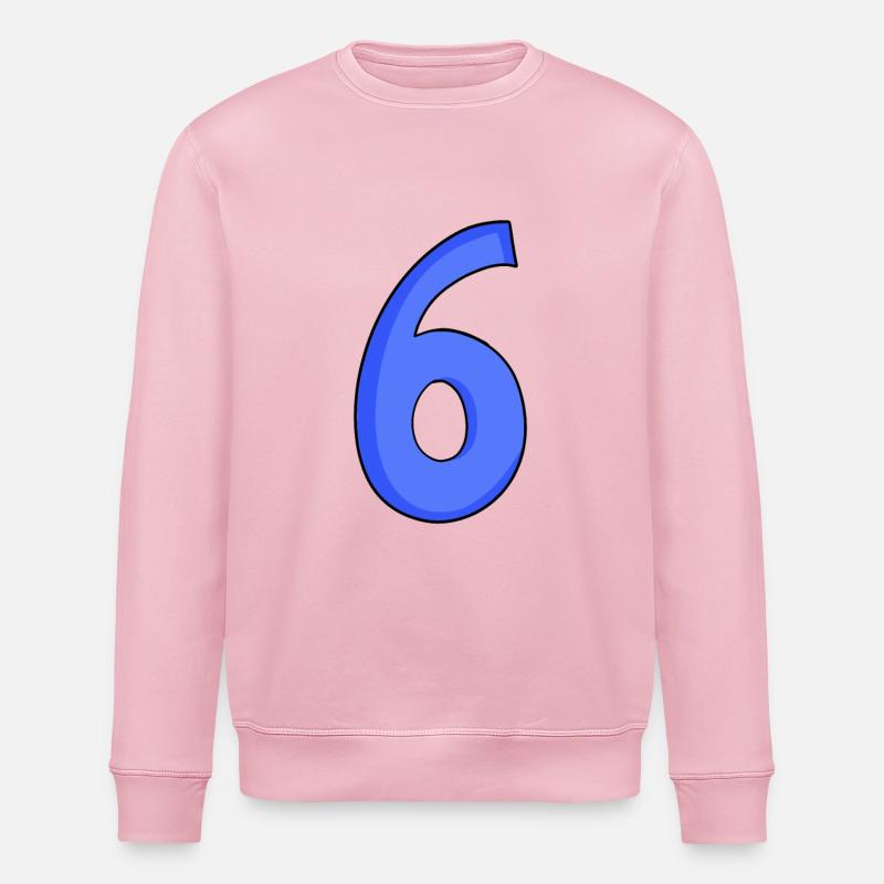 6 - Sweat bio ROLLER Stanley/Stella Unisexe - rose pâle