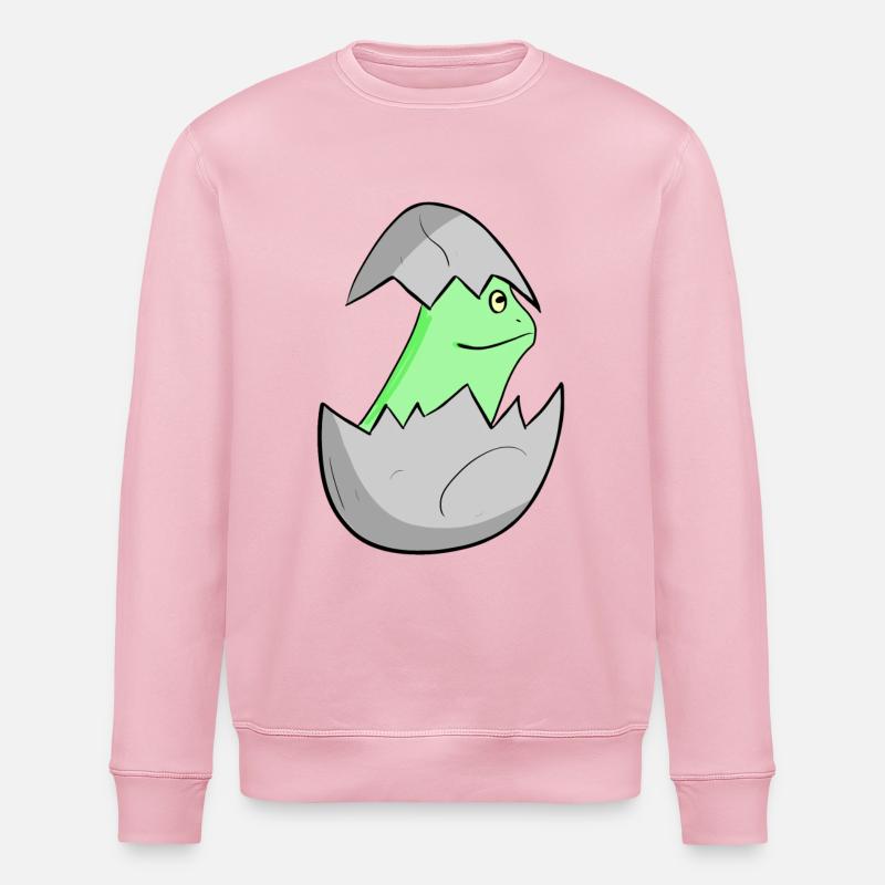 Bébé grenouille - Sweat bio ROLLER Stanley/Stella Unisexe - rose pâle
