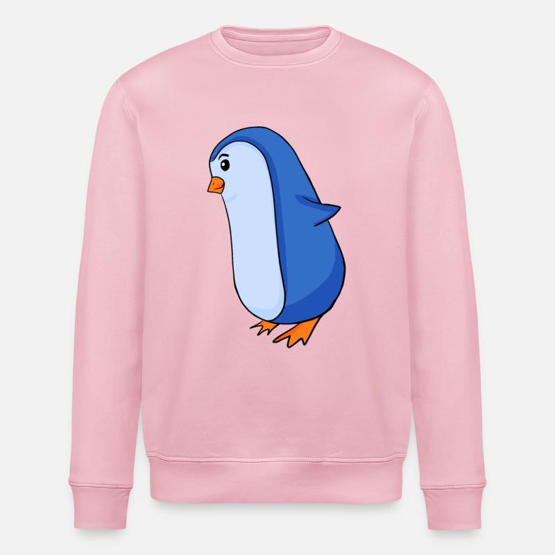 Pingouin - Sweat bio ROLLER Stanley/Stella Unisexe - rose pâle