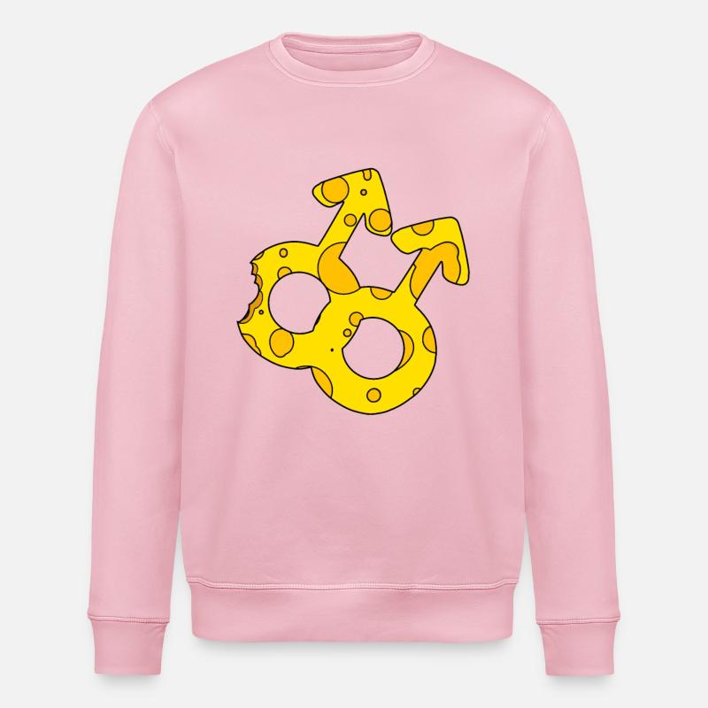 Doppeltes Marssymbol - Stanley/Stella Unisex Bio-Sweatshirt ROLLER - Hellrosa
