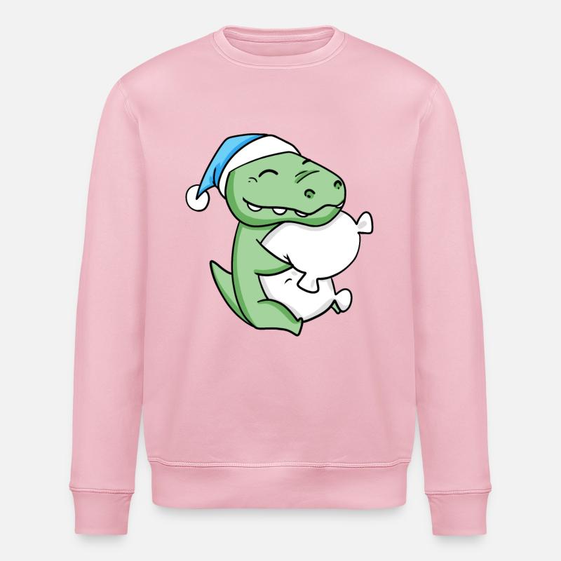 Bébé crocodile - Sweat bio ROLLER Stanley/Stella Unisexe - rose pâle