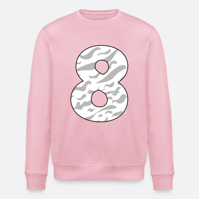8 - Stanley/Stella ROLLER Unisex Organic Sweatshirt - cotton pink