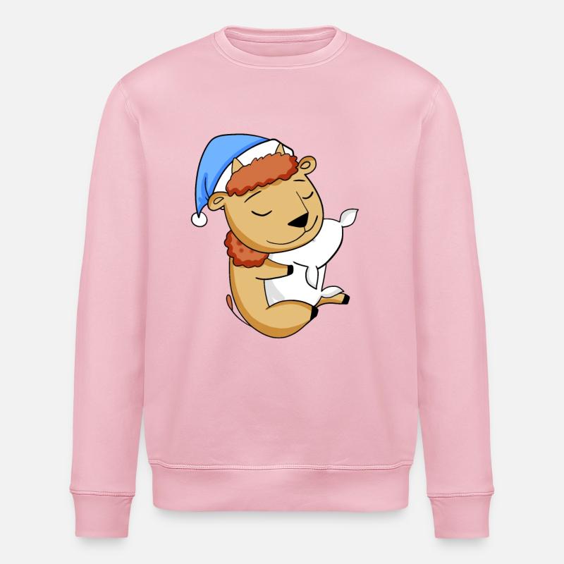 Bison - Stanley/Stella Unisex Bio-Sweatshirt ROLLER - Hellrosa