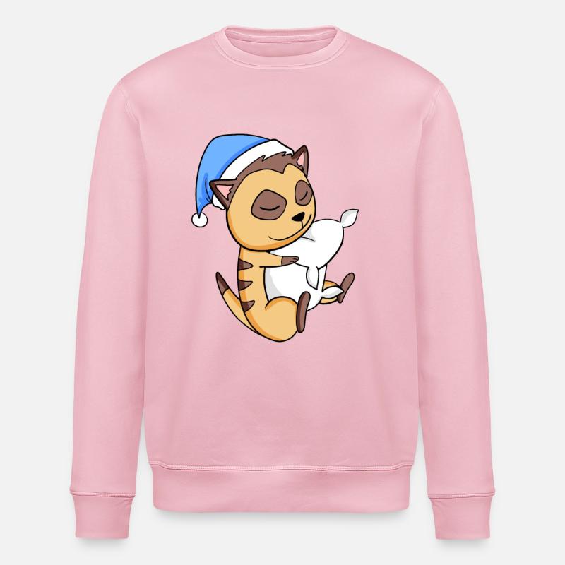Erdmännchen - Stanley/Stella Unisex Bio-Sweatshirt ROLLER - Hellrosa