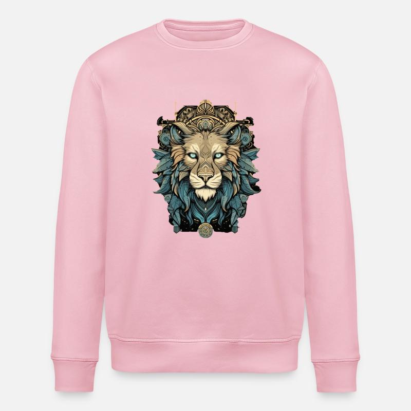 Löwe - Stanley/Stella Unisex Bio-Sweatshirt ROLLER - Hellrosa