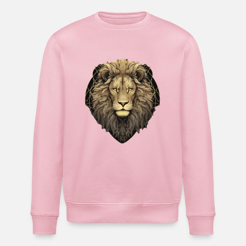 Löwe - Stanley/Stella Unisex Bio-Sweatshirt ROLLER - Hellrosa