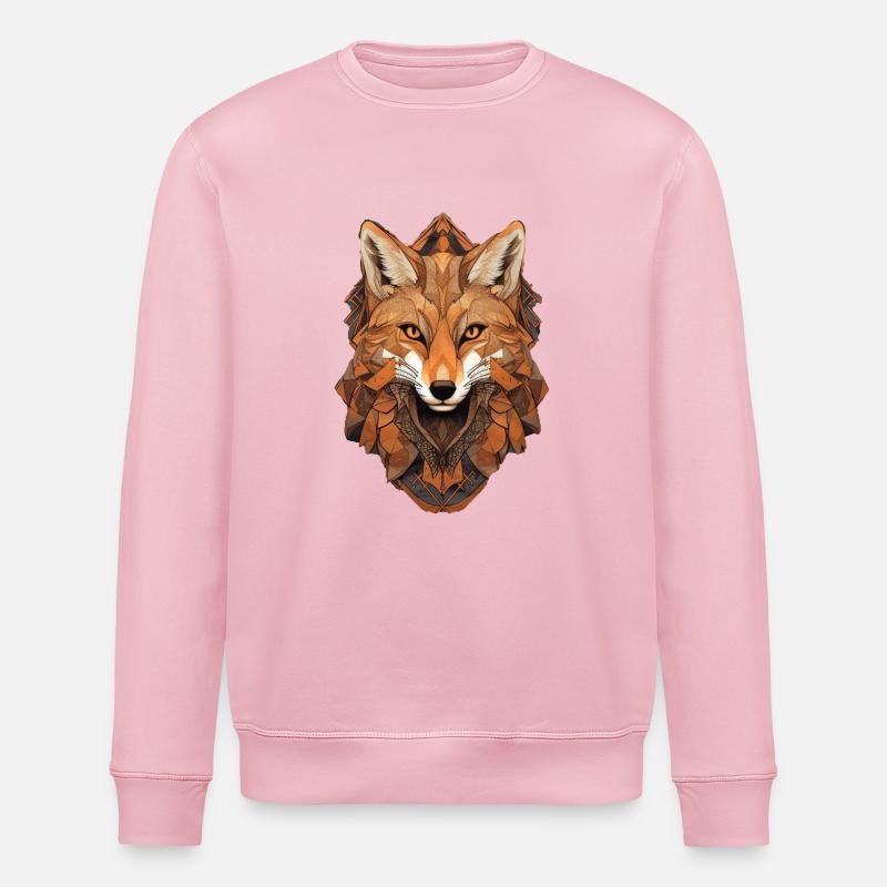 Fuchs - Stanley/Stella Unisex Bio-Sweatshirt ROLLER - Hellrosa