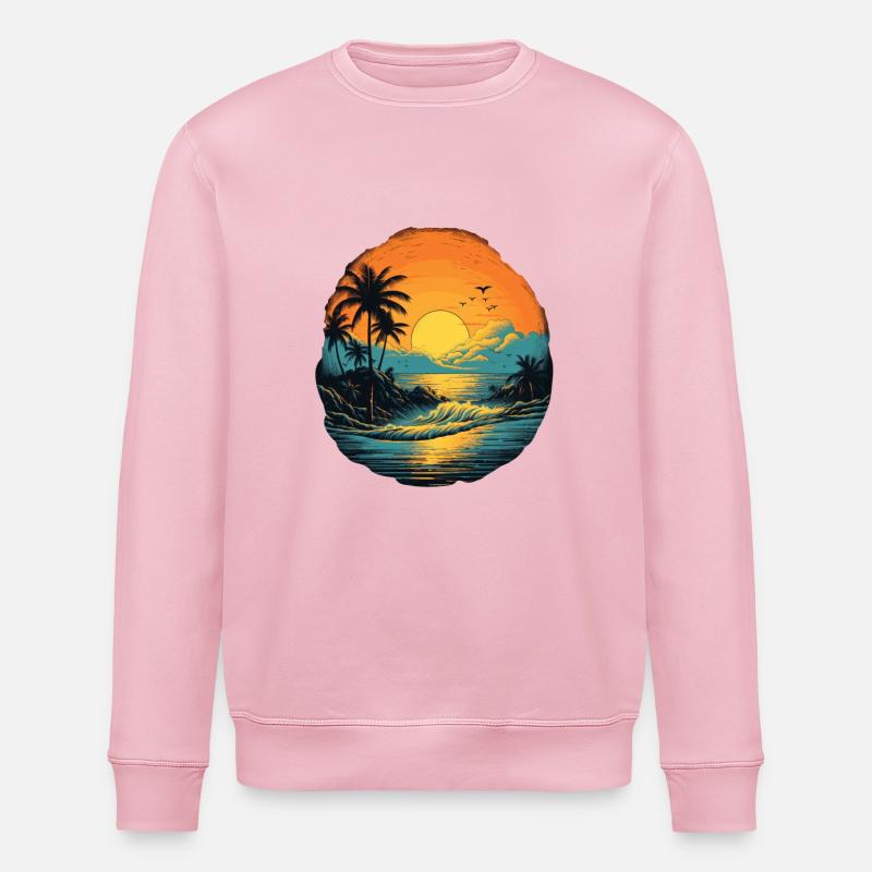 Strand - Stanley/Stella Unisex Bio-Sweatshirt ROLLER - Hellrosa