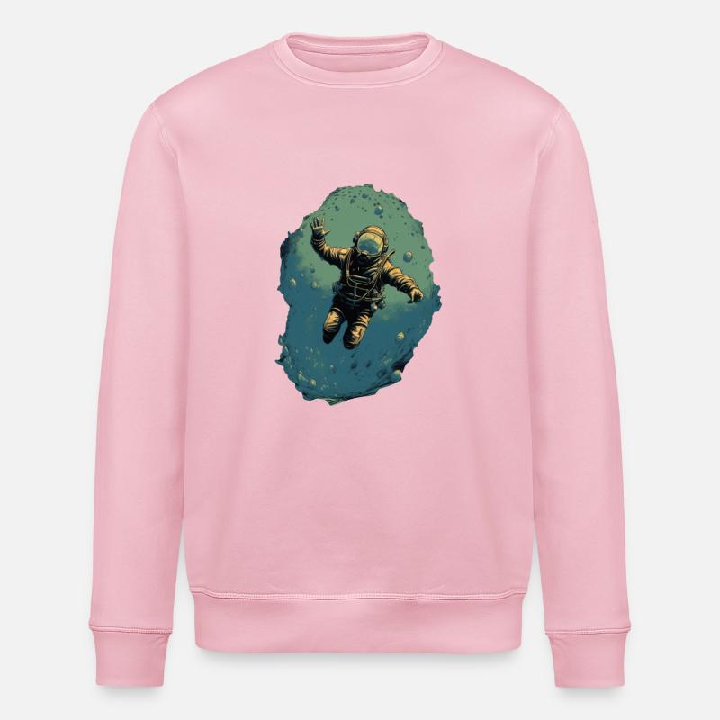Taucher - Stanley/Stella Unisex Bio-Sweatshirt ROLLER - Hellrosa