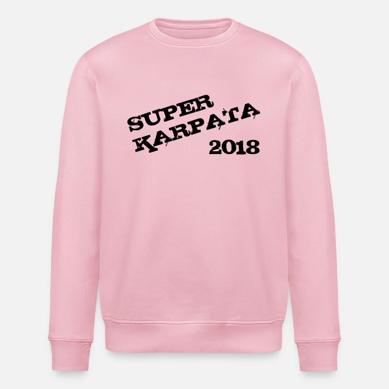 Super Karpata 2018 - Sweat bio ROLLER Stanley/Stella Unisexe - rose pâle