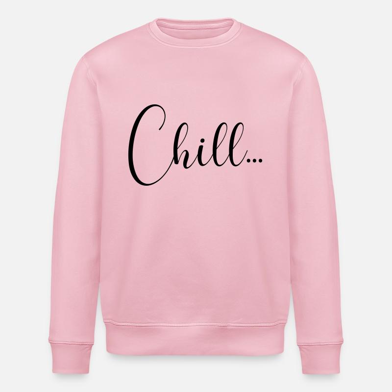 CHILL - Stanley/Stella Unisex Bio-Sweatshirt ROLLER - Hellrosa