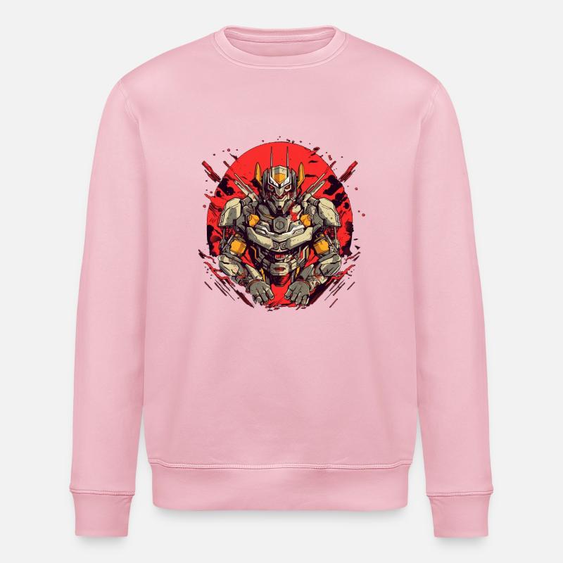 Mecha - Stanley/Stella Unisex Bio-Sweatshirt ROLLER - Hellrosa
