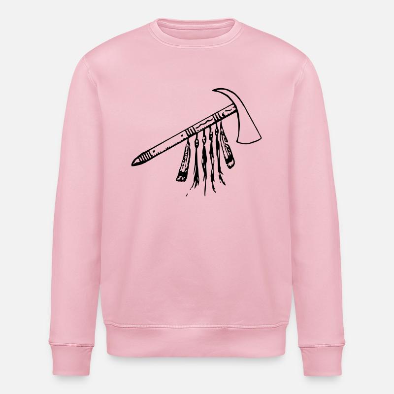 tomahawk - Stanley/Stella ROLLER Unisex Organic Sweatshirt - cotton pink