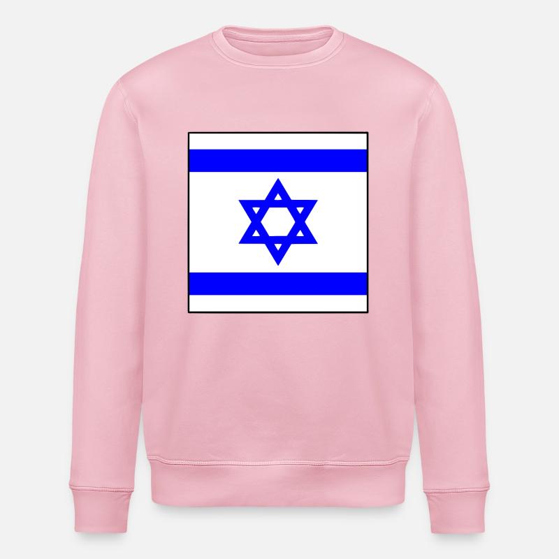 Israel - Stanley/Stella Unisex Bio-Sweatshirt ROLLER - Hellrosa