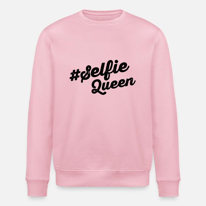SelfieQueen - Sweat bio ROLLER Stanley/Stella Unisexe - rose pâle
