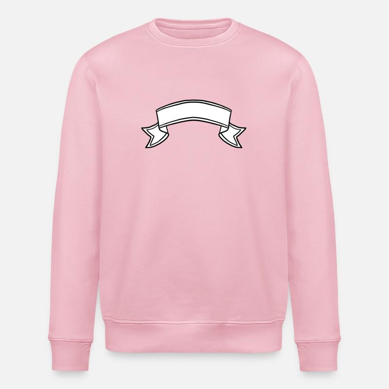 bannière - Sweat bio ROLLER Stanley/Stella Unisexe - rose pâle
