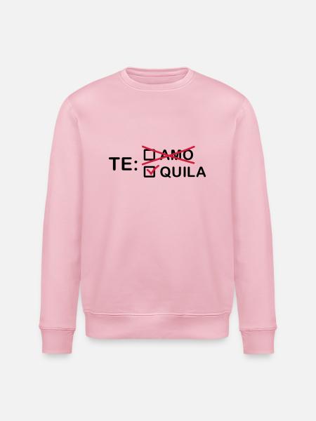 te_amo_quila_2_f2 - Stanley/Stella Unisex Bio-Sweatshirt ROLLER - Hellrosa