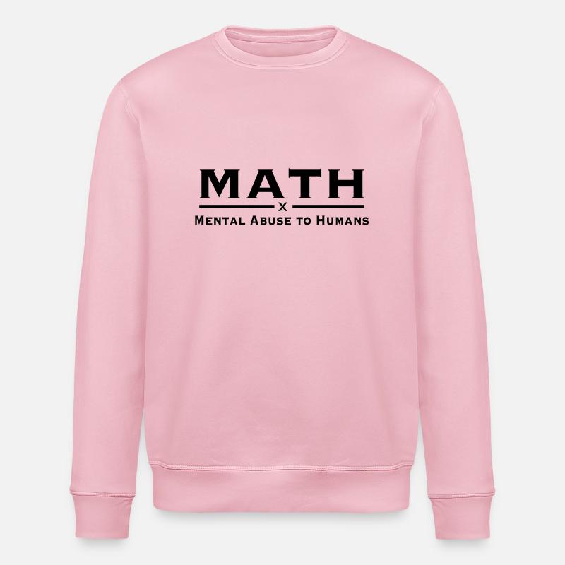 math - Stanley/Stella ROLLER Unisex Organic Sweatshirt - cotton pink