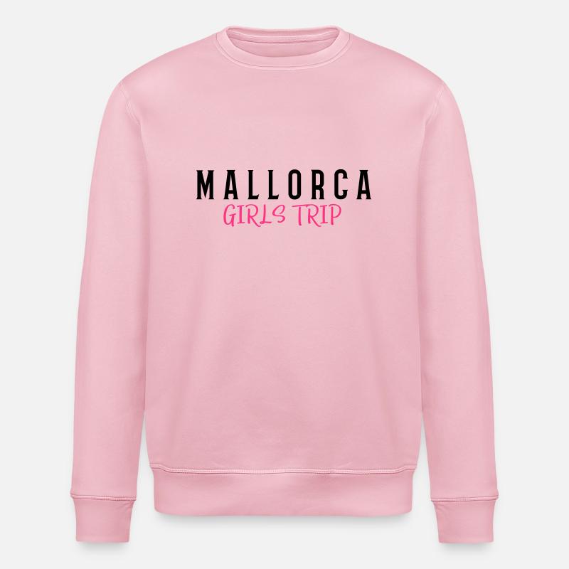 mallorca girls trip - Stanley/Stella Unisex Bio-Sweatshirt ROLLER - Hellrosa