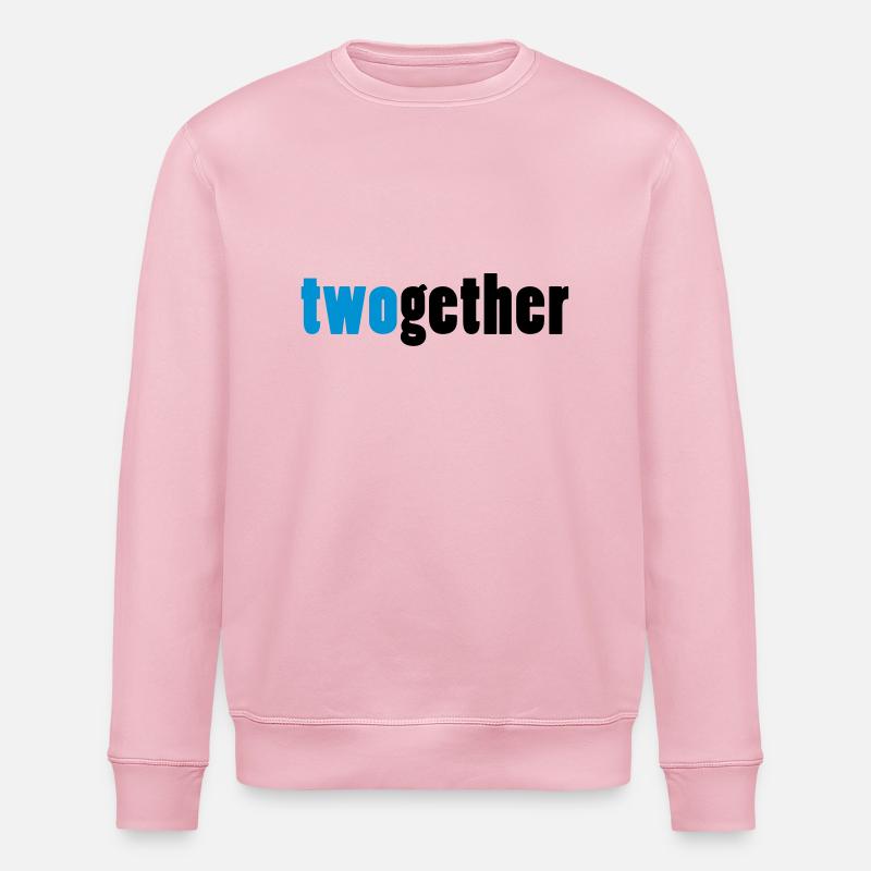 twogether - Stanley/Stella ROLLER Unisex Organic Sweatshirt - cotton pink