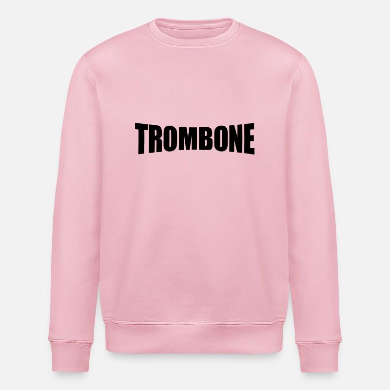 trombone - Stanley/Stella Unisex Bio-Sweatshirt ROLLER - Hellrosa