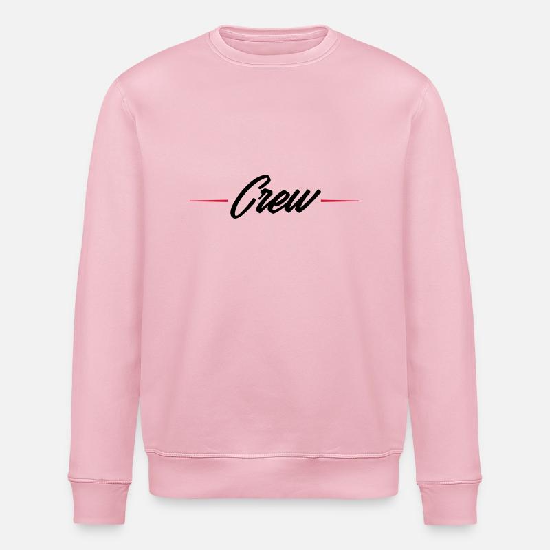 crew design - Stanley/Stella Unisex Bio-Sweatshirt ROLLER - Hellrosa